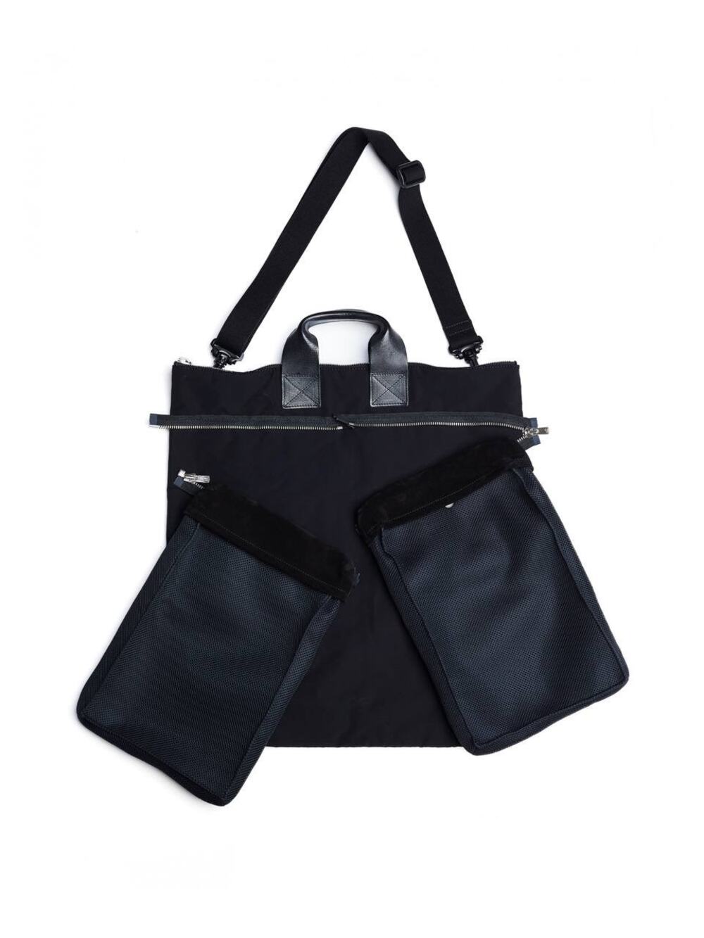 Hender Scheme Multi Helmet Bag Black